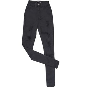 Fashionova Black Skinny Jeans